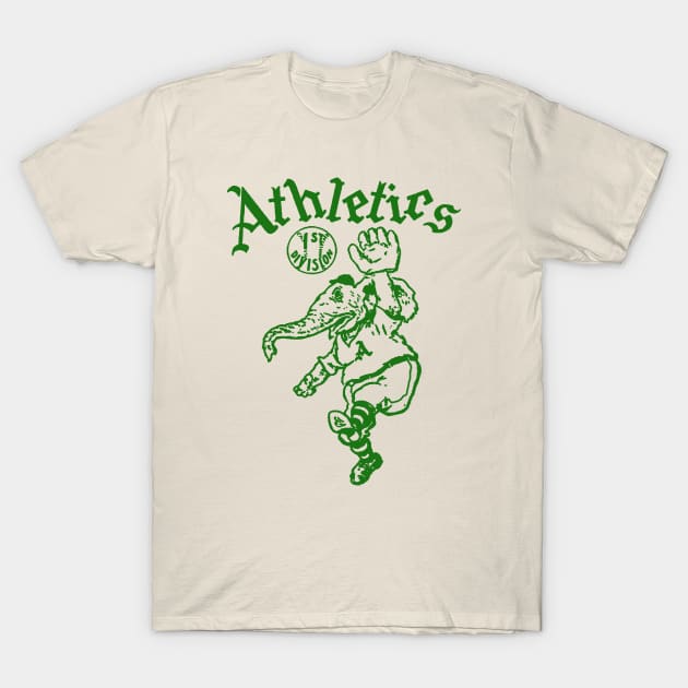 Vintage Oakland A's T-Shirt by onimod